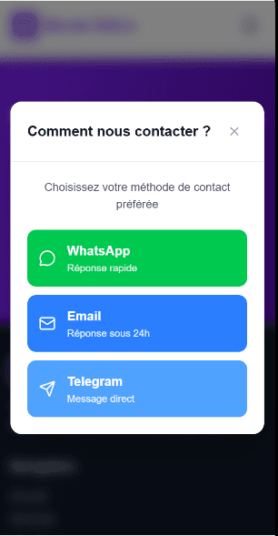Monde Délice — galerie des réalisations sur mobile